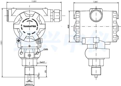 擴(kuò)散硅壓力變送器安裝