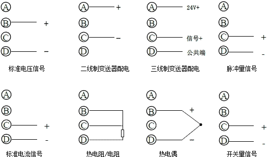 VPR-130無(wú)紙記錄儀接線圖